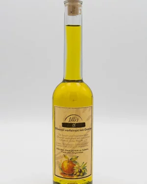 Orange auf Olivenöl